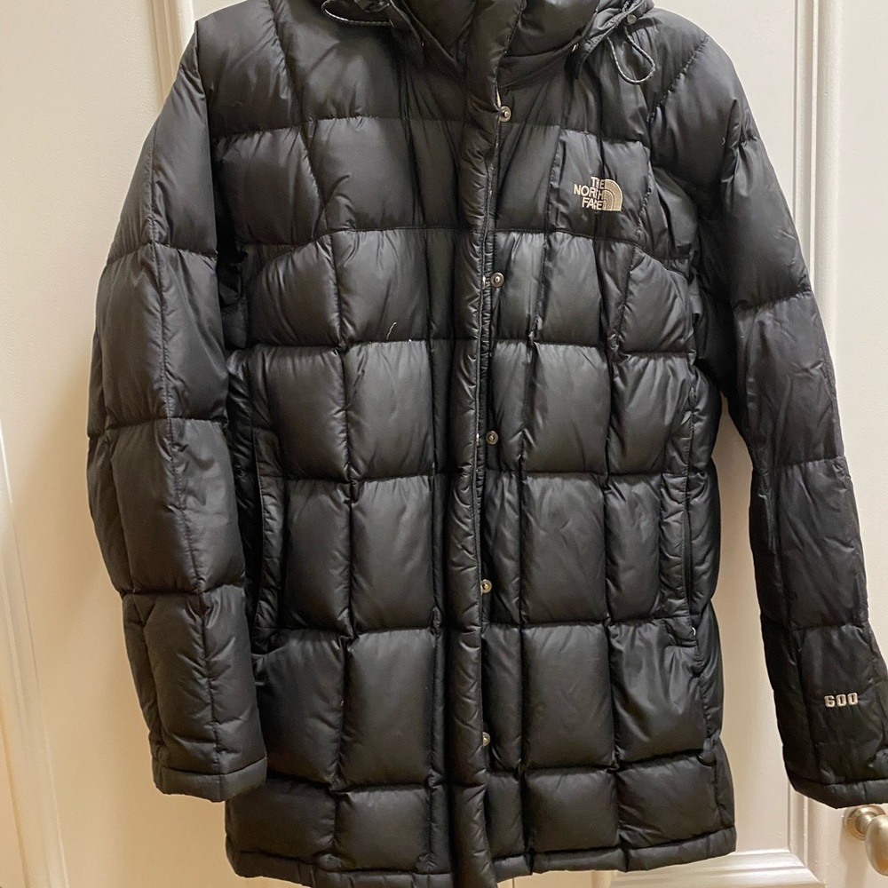 The North Face Black down fill 600 Parka